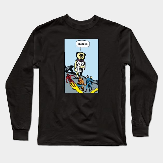 Seen it (The Watcher) Long Sleeve T-Shirt by SlurpShop